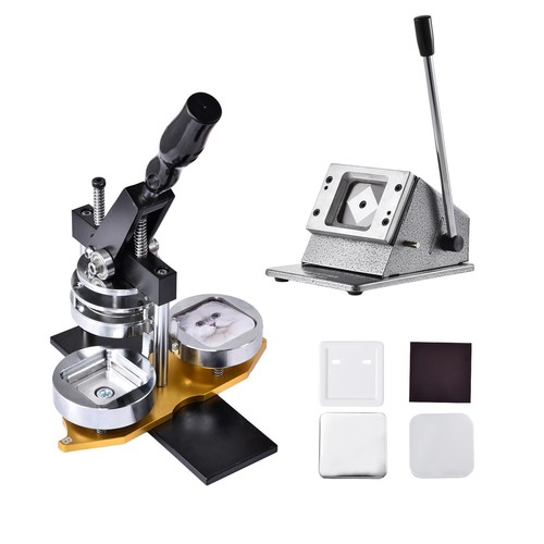 50mm square button maker - 50mm/2",